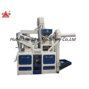 Mini complete electric motor rice mill